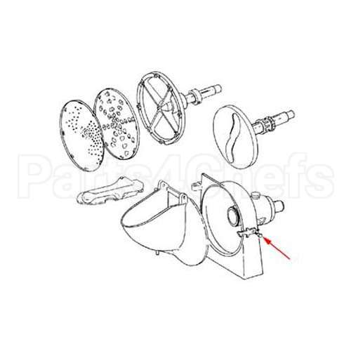 00-008917 Compatible Hobart Latch Screw