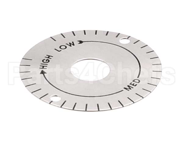 00-046496 Hobart Plate, Dial