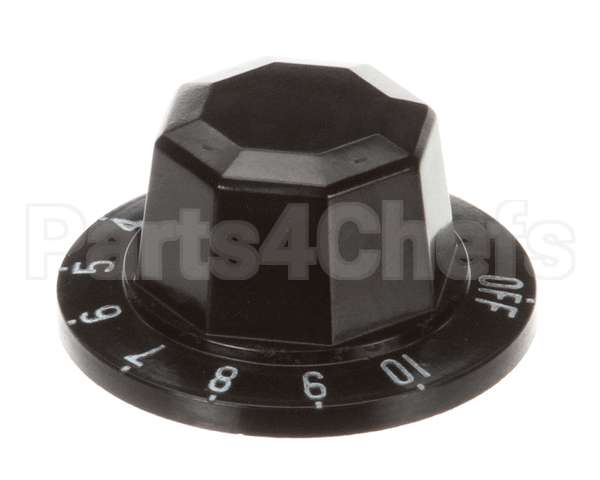00-418061-00002 Vulcan Hart Knob,Thermostat 1-10 Bl