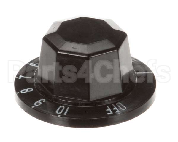 00-418061-00002 Vulcan Hart Knob,Thermostat 1-10 Bl