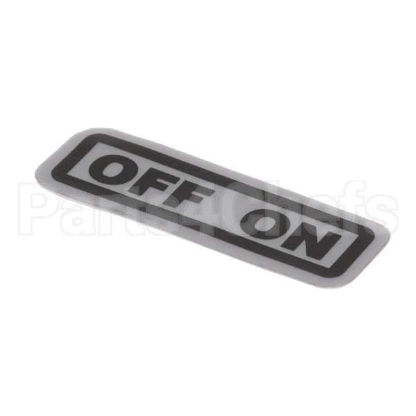 00-438131-00125 Compatible Hobart Label, On/Off