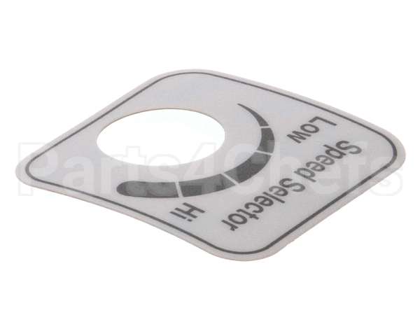 00-478265 Hobart Label,Speed Select (Domestic)