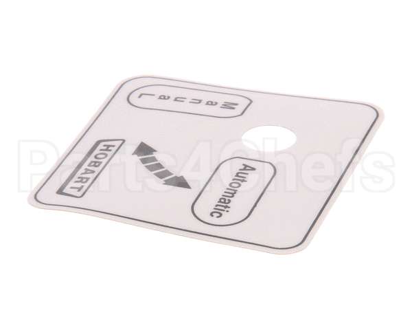 00-479288 Hobart Label,Auto/Man (Domestic)