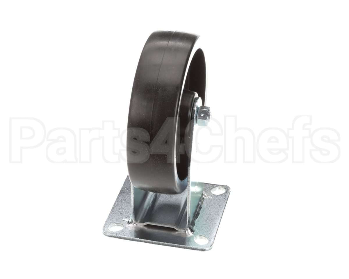 00-497001-00003 Vulcan Hart Caster, W/O Brake, Rigid (5")
