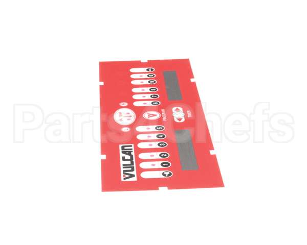 00-497422-00001 Vulcan Hart Overlay, Control Panel-Vulcan