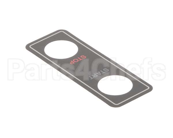 00-875451 Hobart Label,Mix/Stop