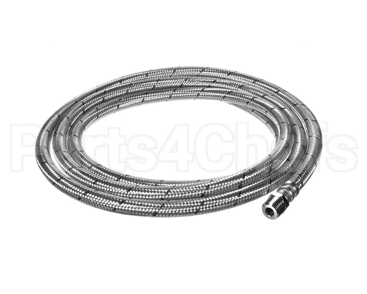 00-893444-00005 Hobart Hose,Water,Braided,Sst 1/2X120