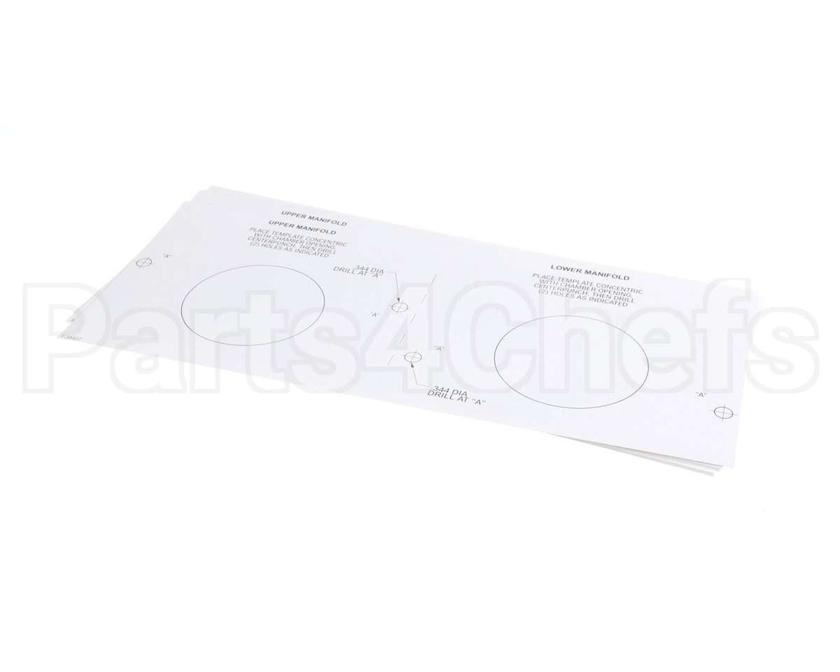 00-913135-00151 Hobart Template Bracket, Manifold (0F
