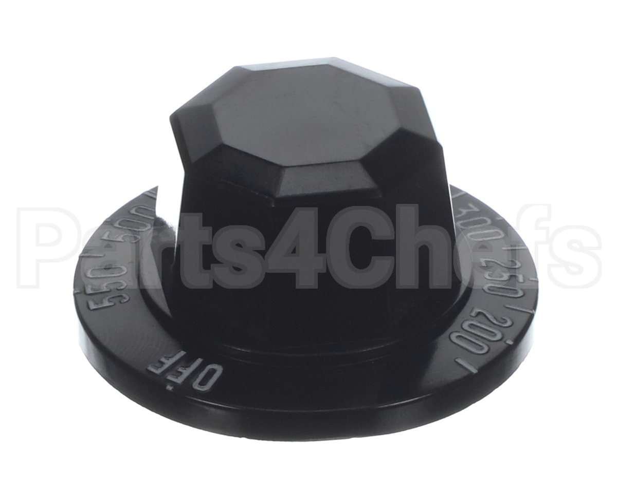 00-922511 Hobart Knob, Gs Thermostatic Griddle, Black