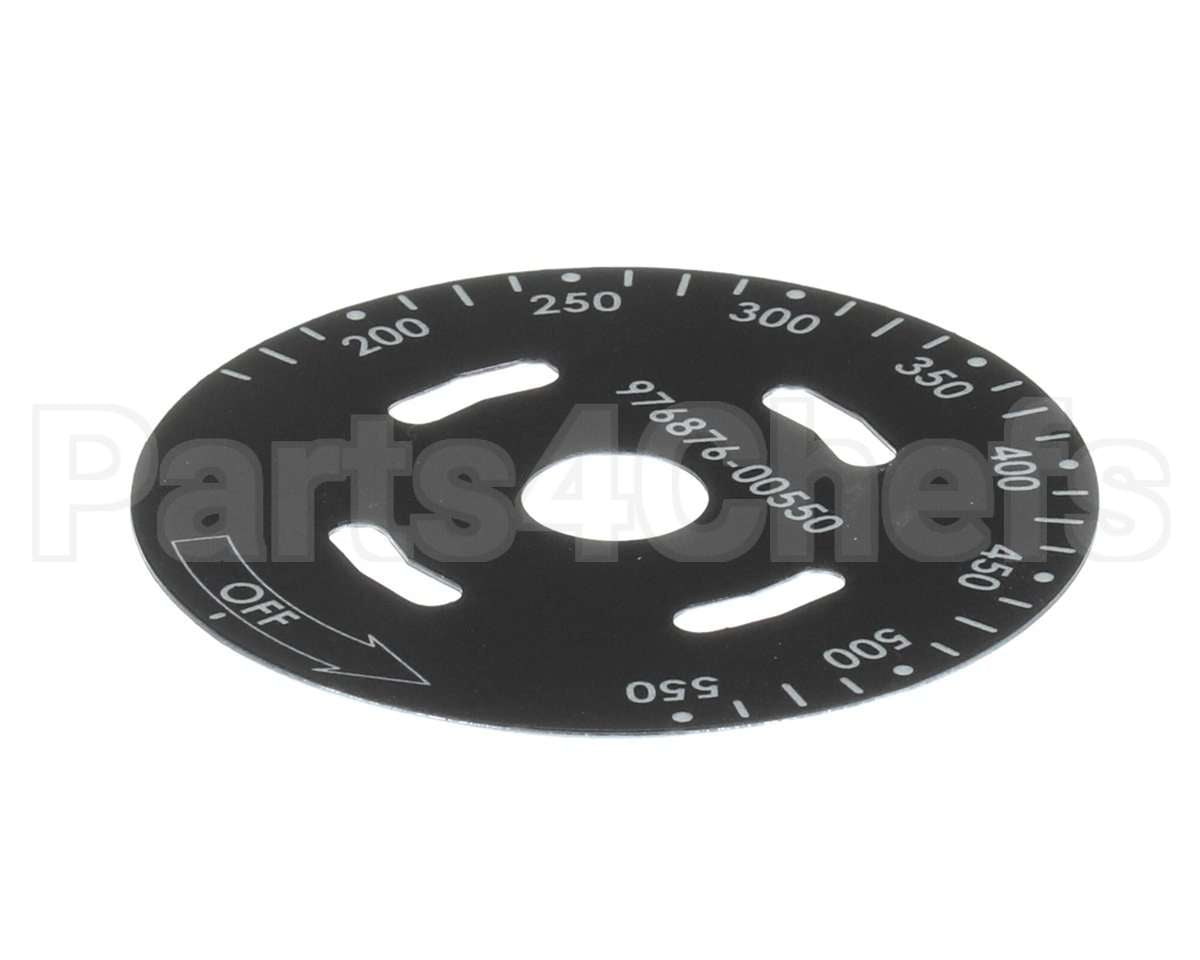 00-976876-00550 Vulcan Hart Temp Dial 550F