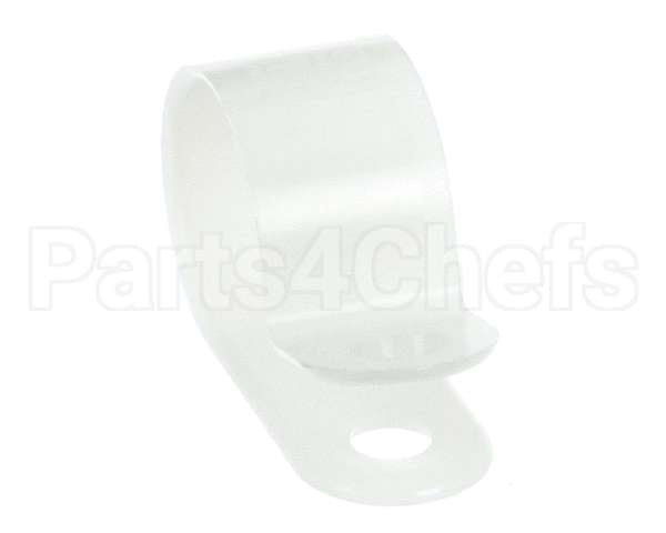 00000001 Glastender Cable Clamp, 5/8, White Nylon