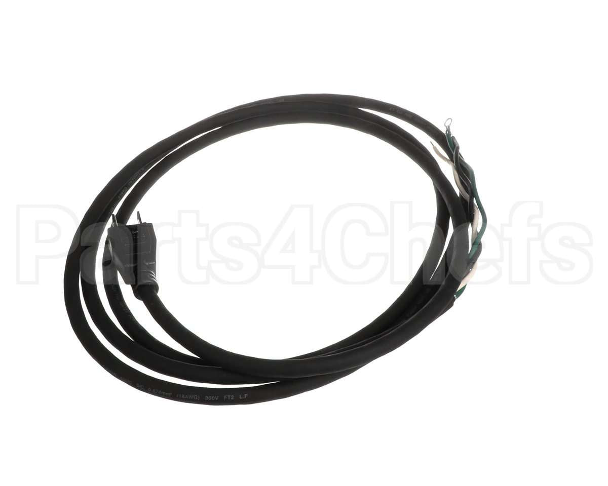 000000038159844000 Bizerba Power Cable Plugtype B 3Xawg18 Bk 2,5M
