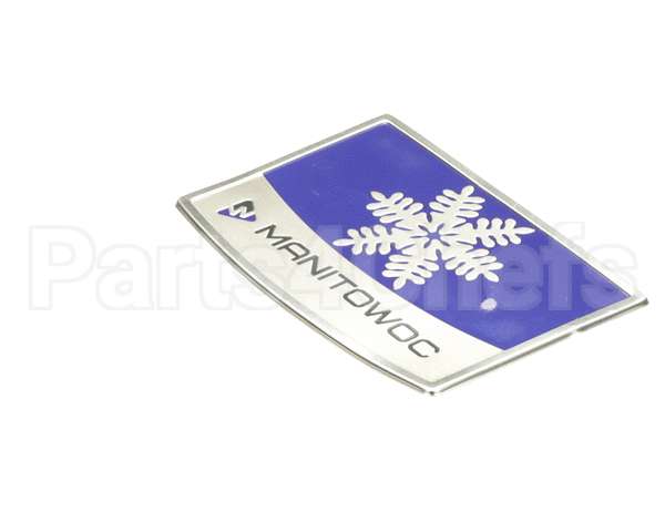 000014806 Manitowoc Ice Label Logo-Snowflake Welbilt
