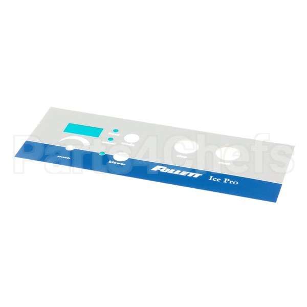 00106054 Compatible Follett Overlay, Semi-Auto Trans Parent