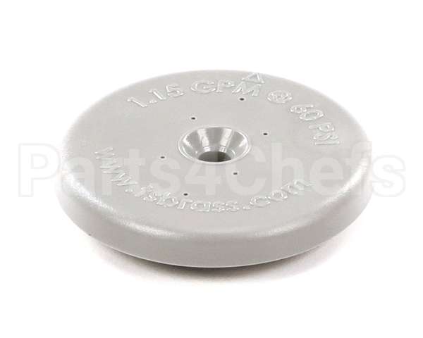 001121-45 T&S Brass B-0107 Spray Valve Spray Face, Gray (201