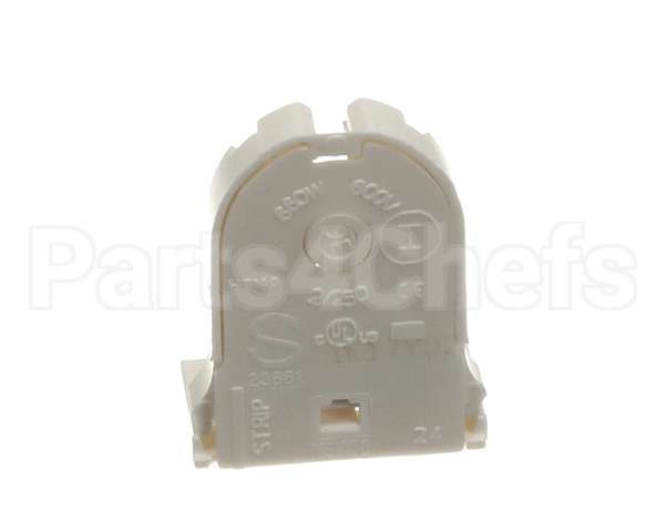 0018951 Wisco Lamp Holder T8/T12 Push Thru Fluorescent