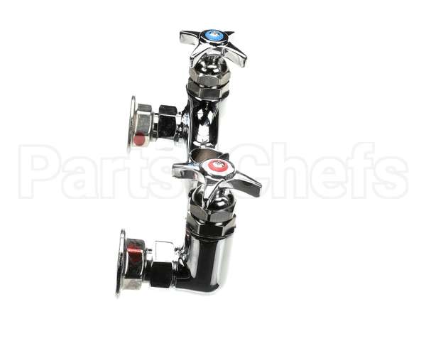 002840-40 T&S Brass Big-Flo Faucet Assembly, Swivel Outlet,