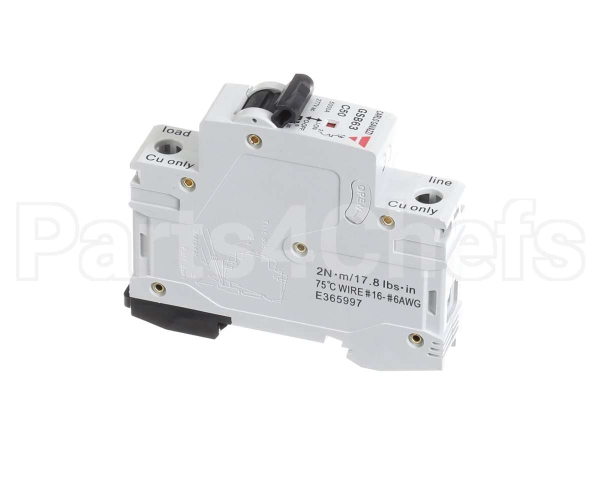 004158 Nieco Circuit Breaker 50A 1P Element Exp.