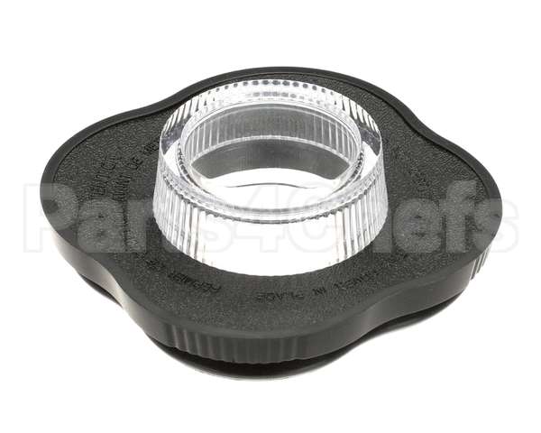 004315 Waring 2 Pc. Clover Leaf Lid /Black
