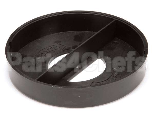 004ADJ2C-P Dispense-Rite Cap, End, Black Plastic, Holds