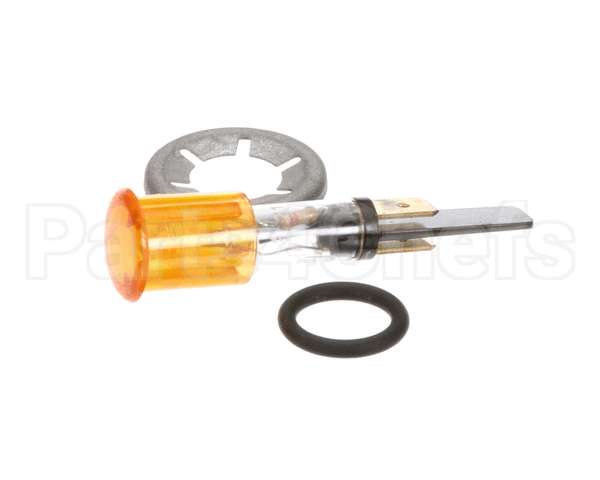 005011 Electrolux Professional Yellow Pilot Lamp Assembly; Round; 230V