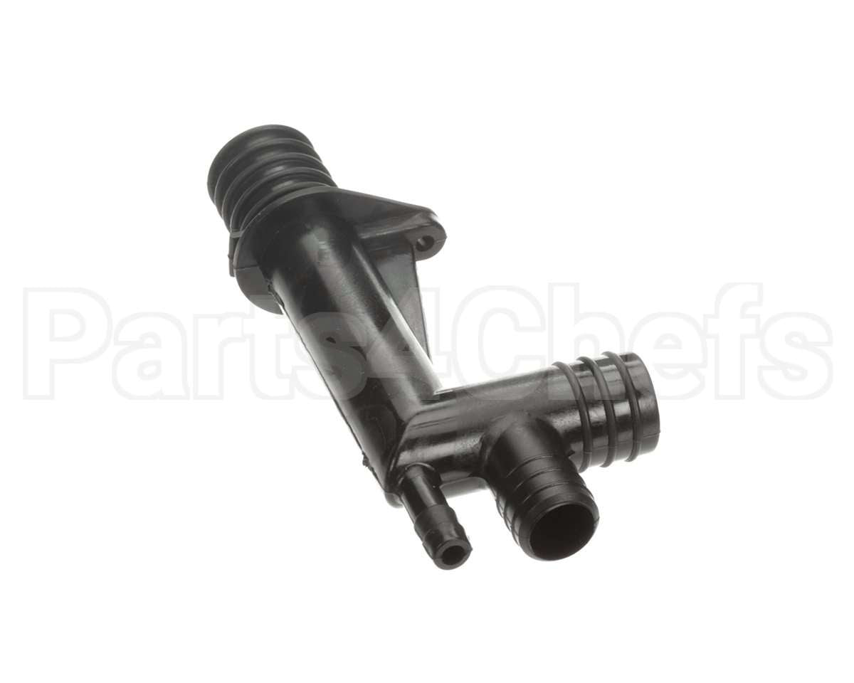 006206 Itv Ice Makers Drain Pipe Ms Black