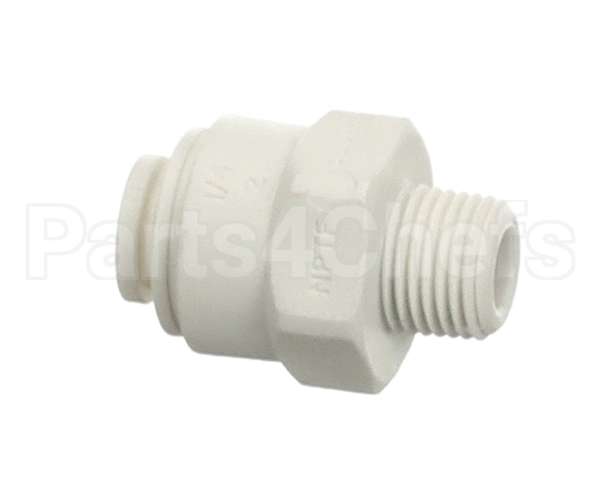 00991232 Follett Fitting, 1/4 Tube X 1/8 Mnpt Straight