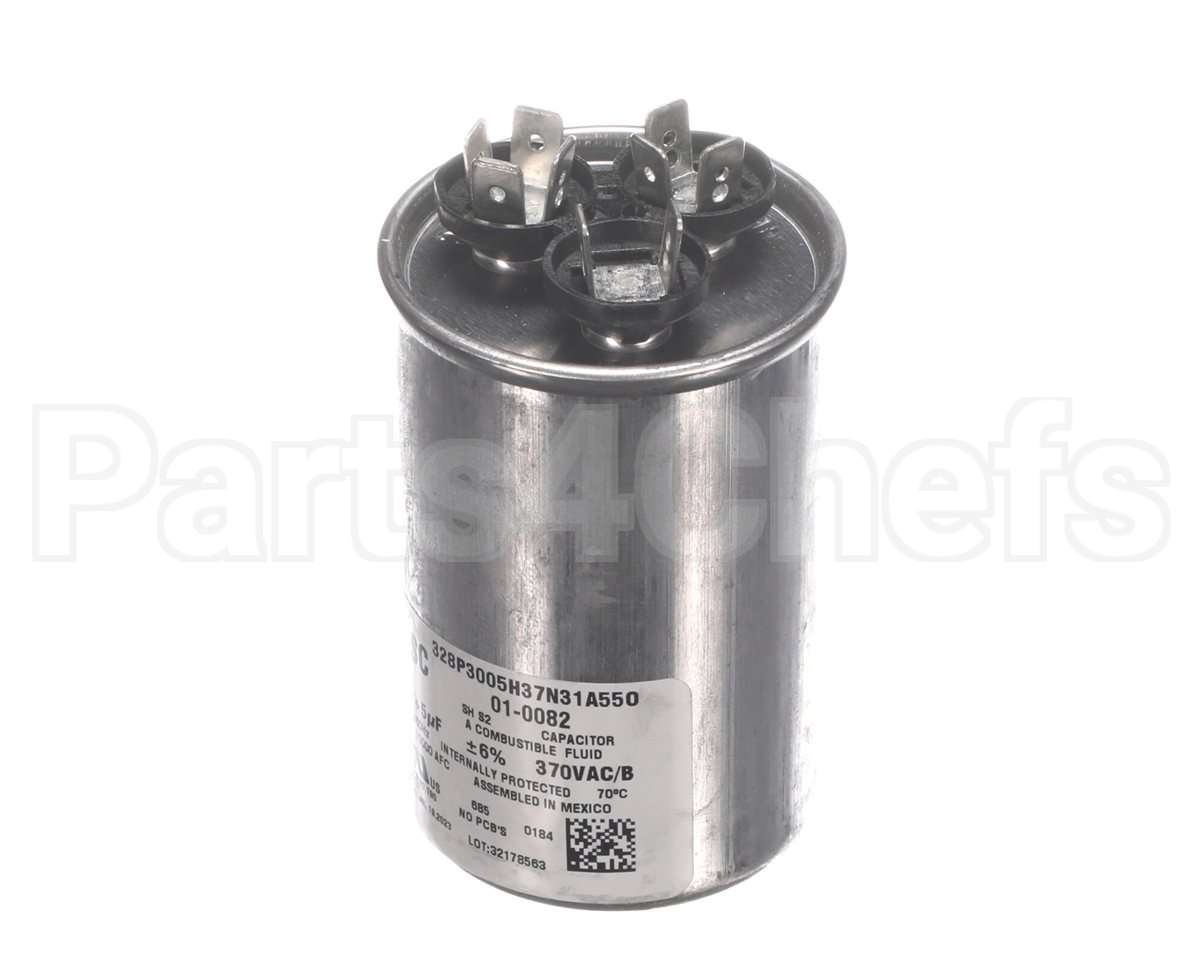 01-0082 Nortek Run Cap,Dual Round,370V,5+30Uf