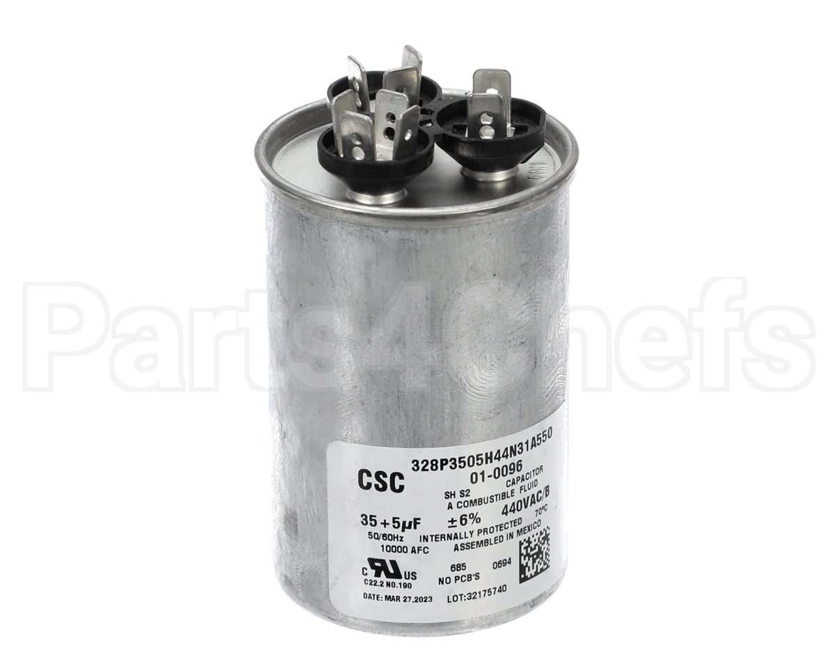 01-0096 Nortek Run Cap,Dual Round,440V,5+35Uf