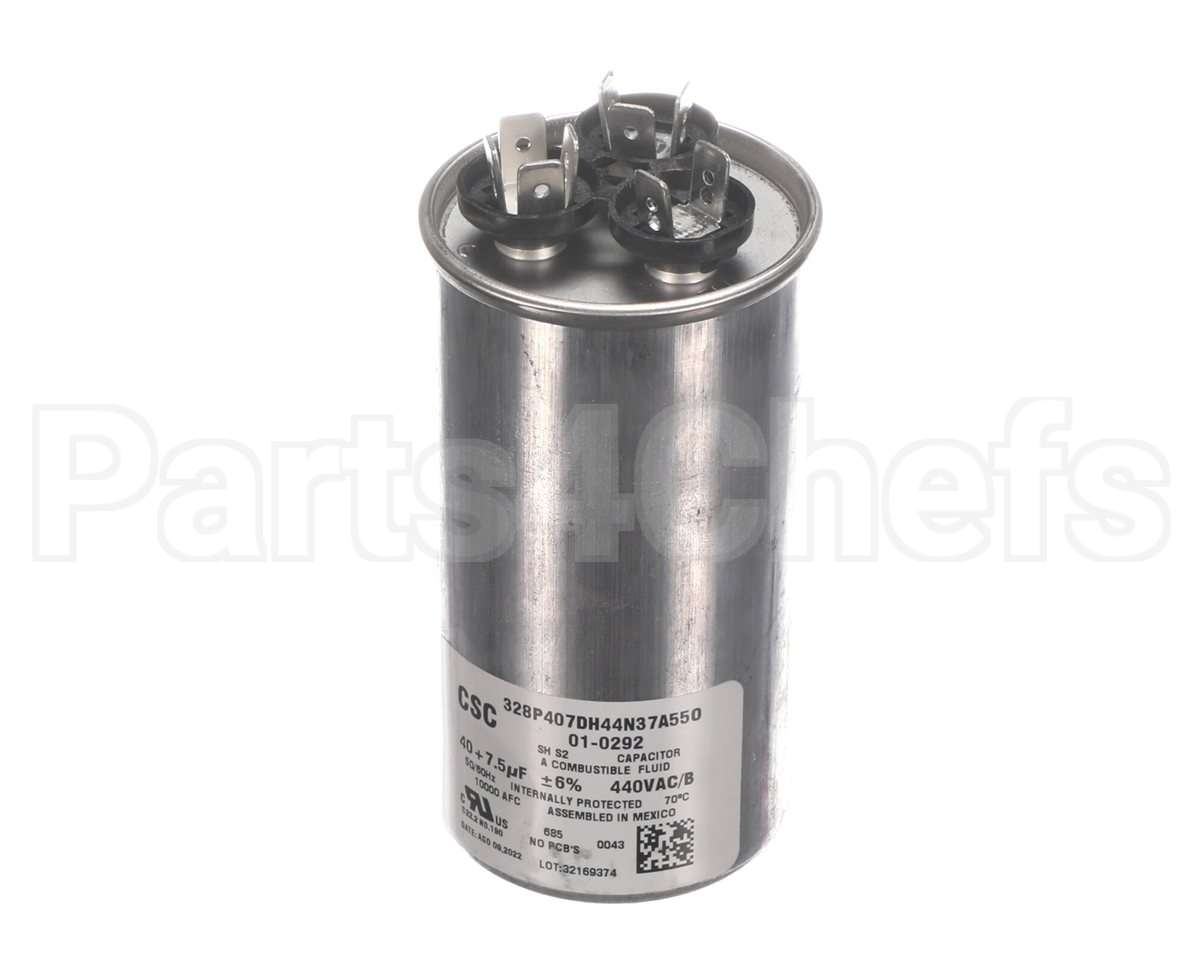 01-0292 Nortek Run Cap,Dual Round,440V,7.5+40Uf