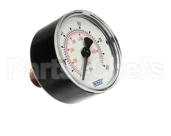 01-100V17-00204 Baxter Gauge,Pressure 100 Psi-2Dia.