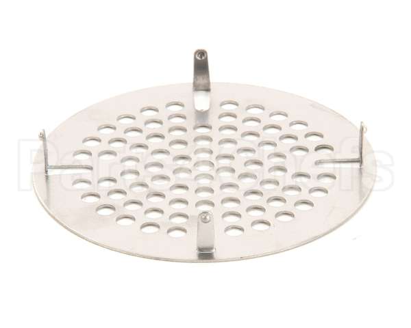 010386-45 T&S Brass 3-1/2 Flat Strainer, Stainless Steel