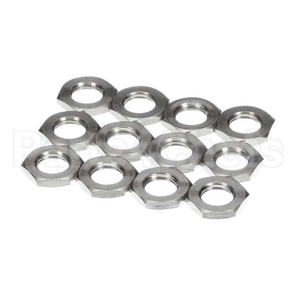 01075.7999 Compatible Bunn Nut, Hex-Sprayhead(Pkg/12)&