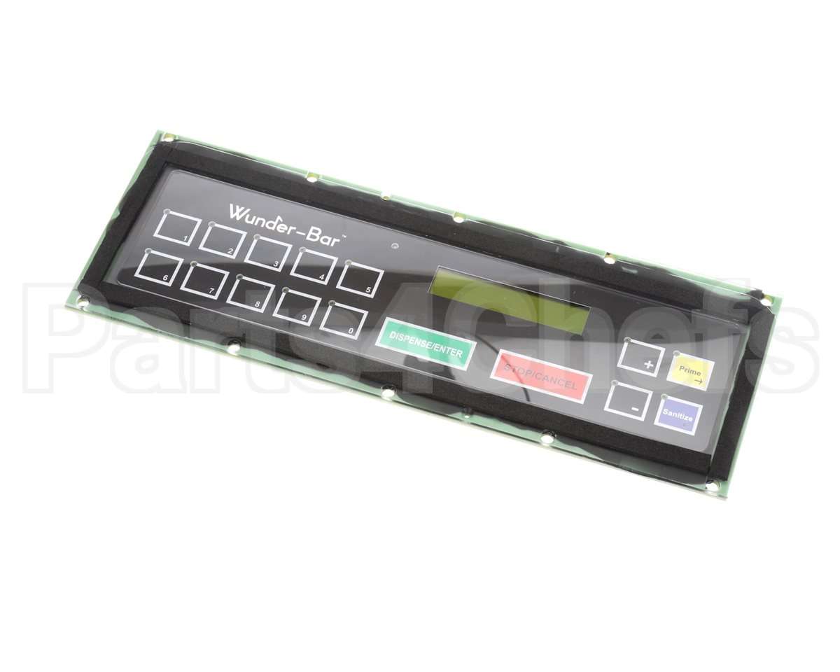 0111-225-CC Wunder-Bar Keypad Assembly - Costco - Without Enclo