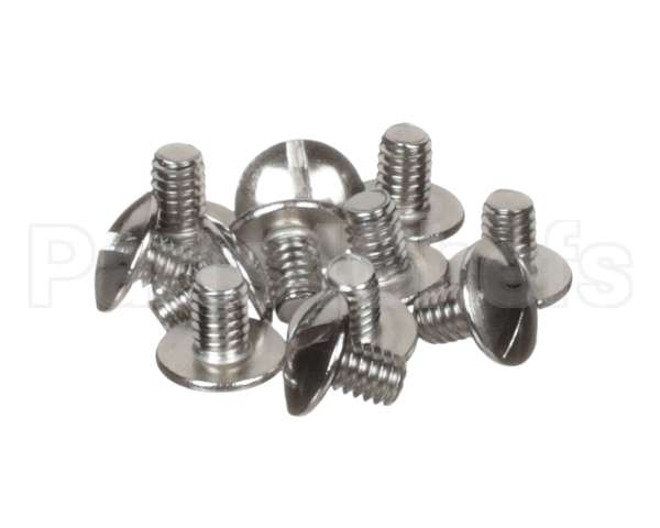 01311.7999 Bunn Screw,8-32 X .25 Trh Sltd Sst(Pkg/12)&