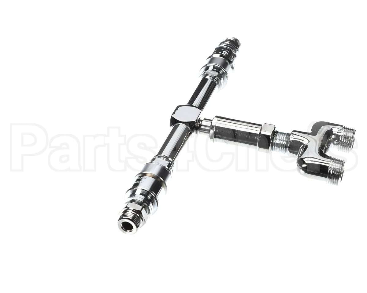017212-40 T&S Brass Y Fitting & Vb Swivel Tee W/ (2) Vacuum