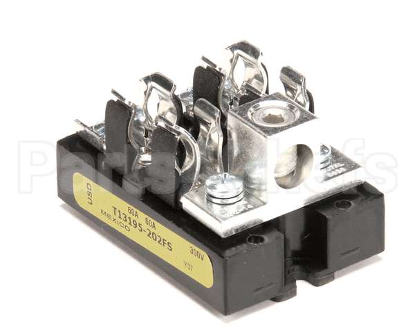 02.41.001.00 Hatco Fuse Block 60A 300V 2P 2/0 Lug