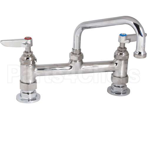 0222 Compatible TS Brass Faucet, 8"Deck, 6"Spt, Leadfree