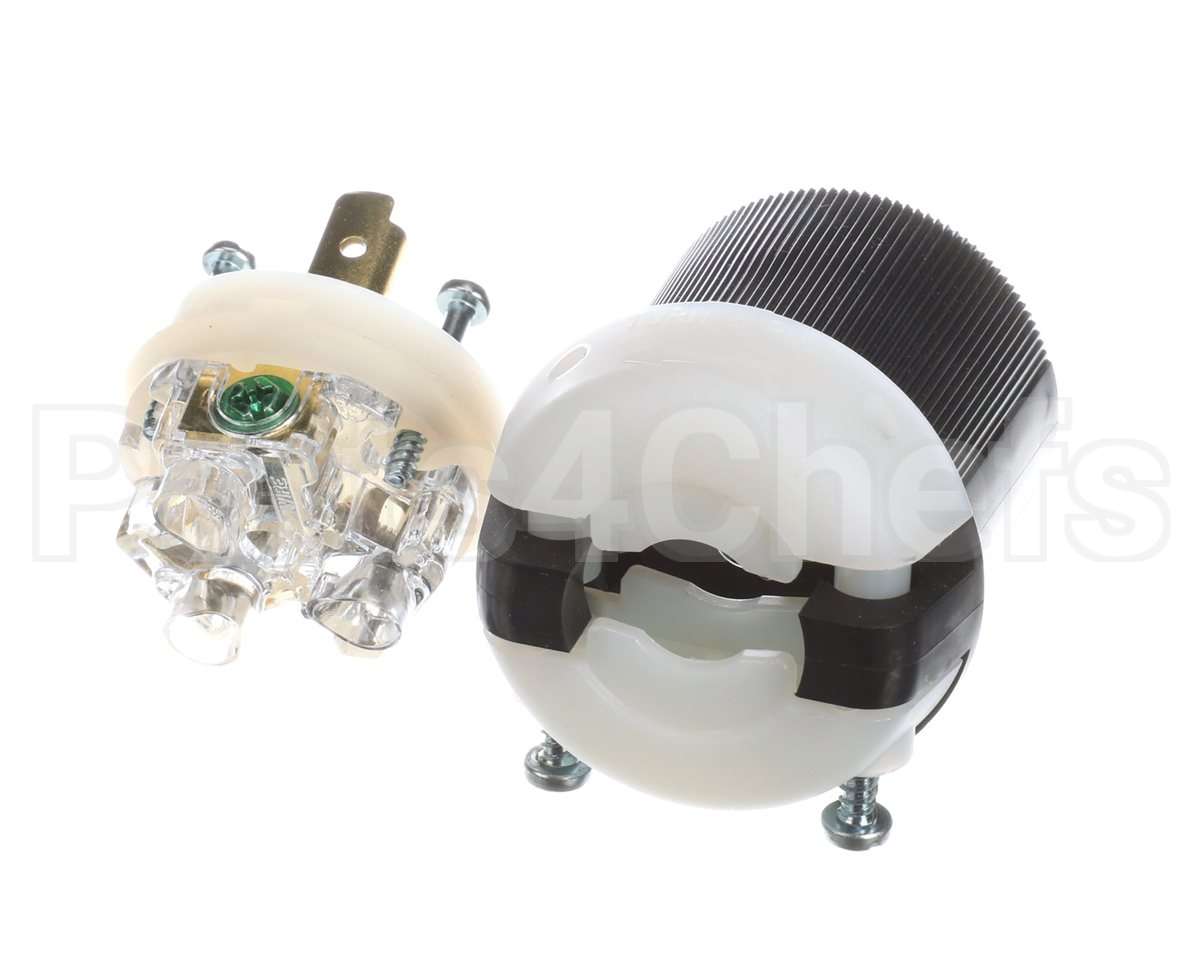 02311.0000 Hubbell Lighting 2P 3W 125V 20A Plug