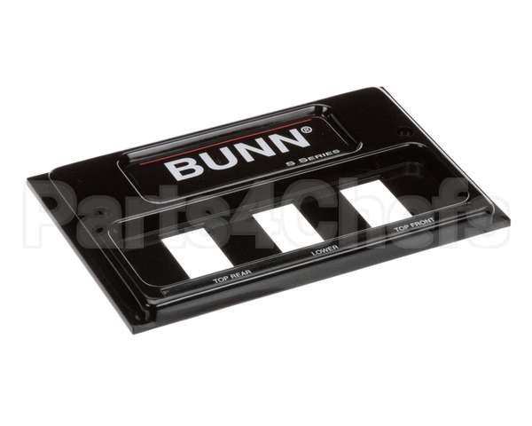 02610.0012 Bunn Front End Cap Assembly, Blk Pour-O