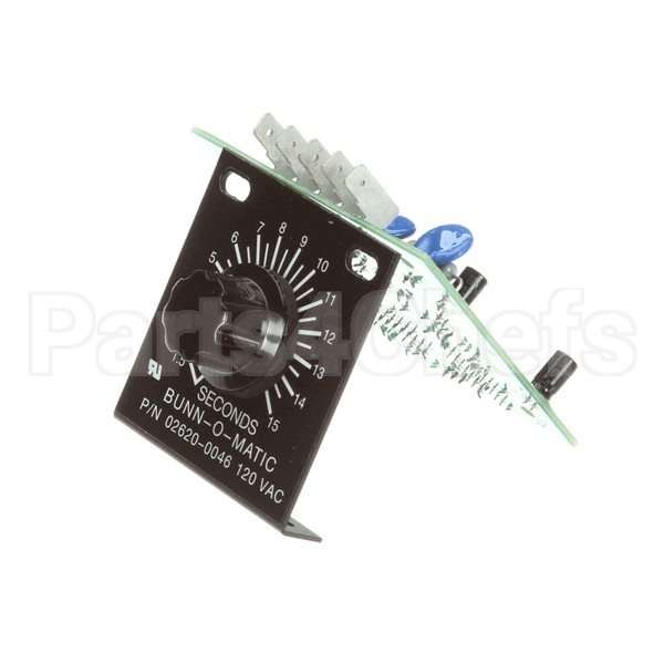 02620.1046 Compatible Bunn Control Board Assembly Timer 1M 120V 3B