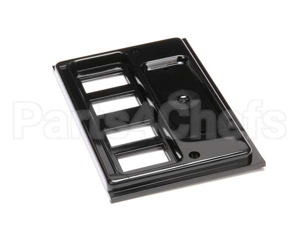 02625.0000 Bunn Front End Cap, 4-Hole Black
