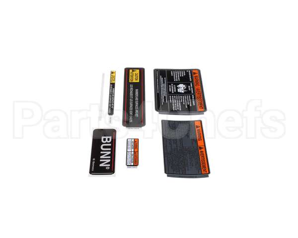 02627.7998 Bunn Decal-Set,St/Stf&
