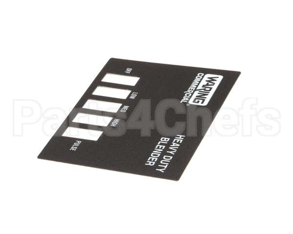 026724 Waring Name Plate