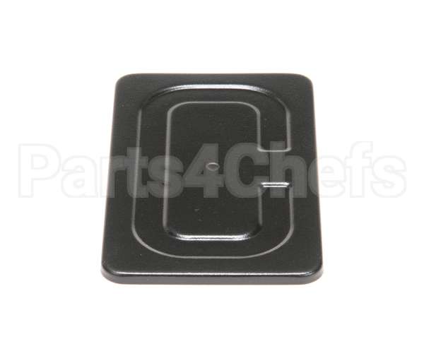 02722.0001 Bunn Lid, Pour-In Rect-Sst (Black)