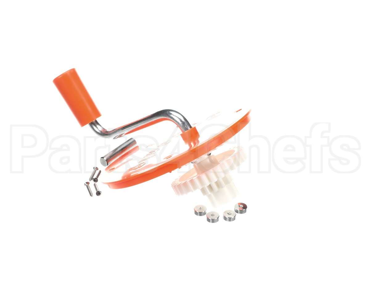 02812.0000 Dynamic Mixer Small Cover W Handle & Drive Gear