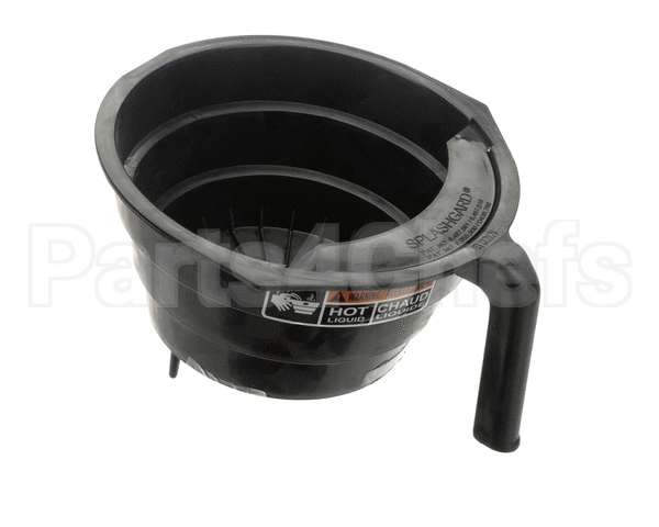 03021.7008 Bunn Funnel-Assy,Blk-Centre Outlet(Cdn)