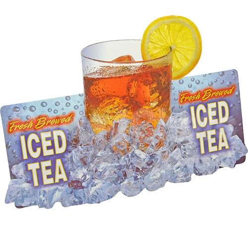 03043-0004 Compatible Bunn Decal (Iced Tea)