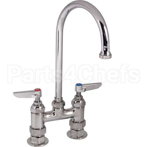 0325 Compatible TS Brass Faucet, 4"Deck, Gsnk, Leadfree