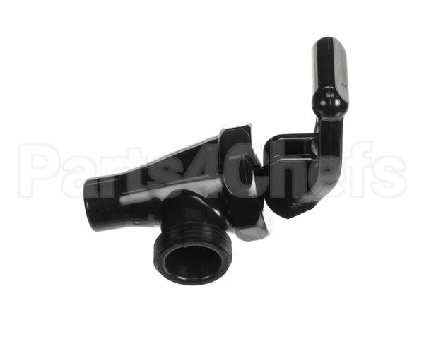 03260.0119 Bunn Faucet Assy, Black Nudger Am